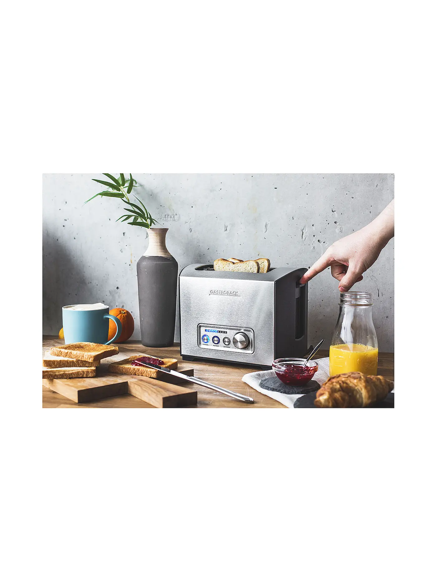 GASTROBACK | Design Toaster Pro 2 Scheiben 42397 | 